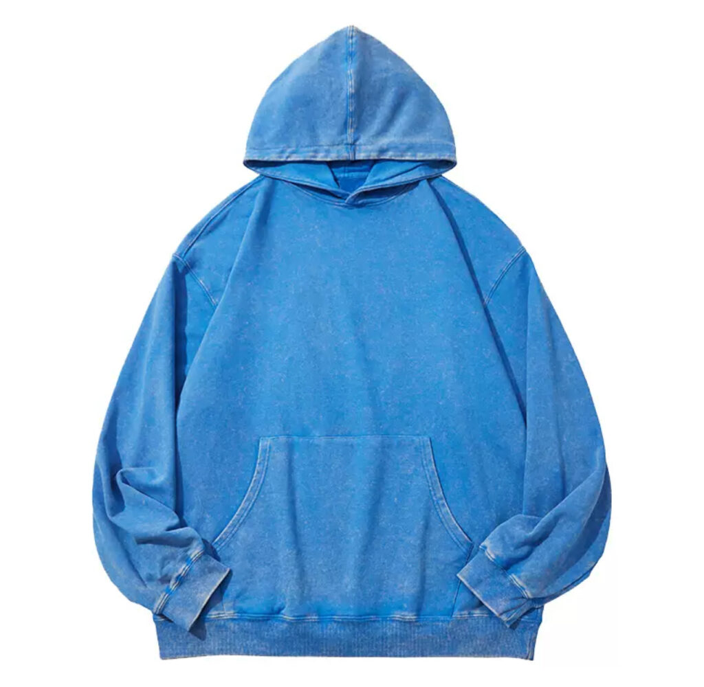 Blue hoodie 